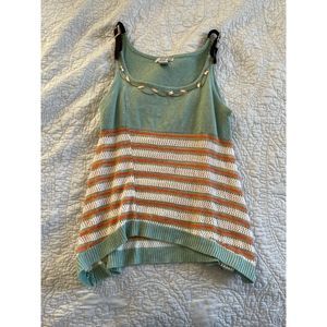 Y2K Women's Knit Top with Adjustable Straps